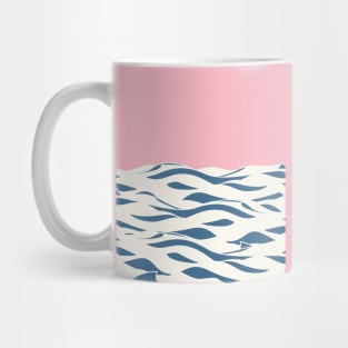 Blue waves Mug